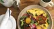 Food arranged on a plate