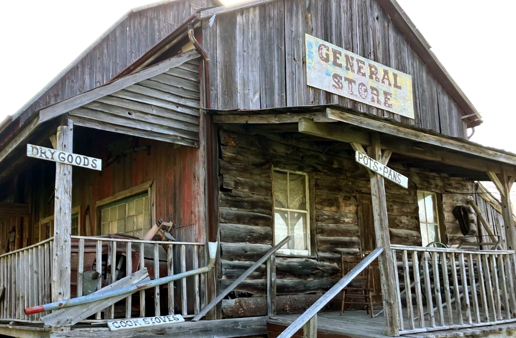 Old western style general store.