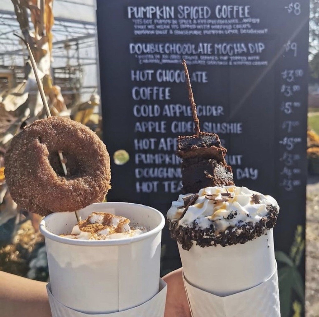 Pingles Farm pumpkin spiced coffee Pingles Farm pumpkin spiced coffee cups