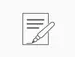 Paper and pen icon