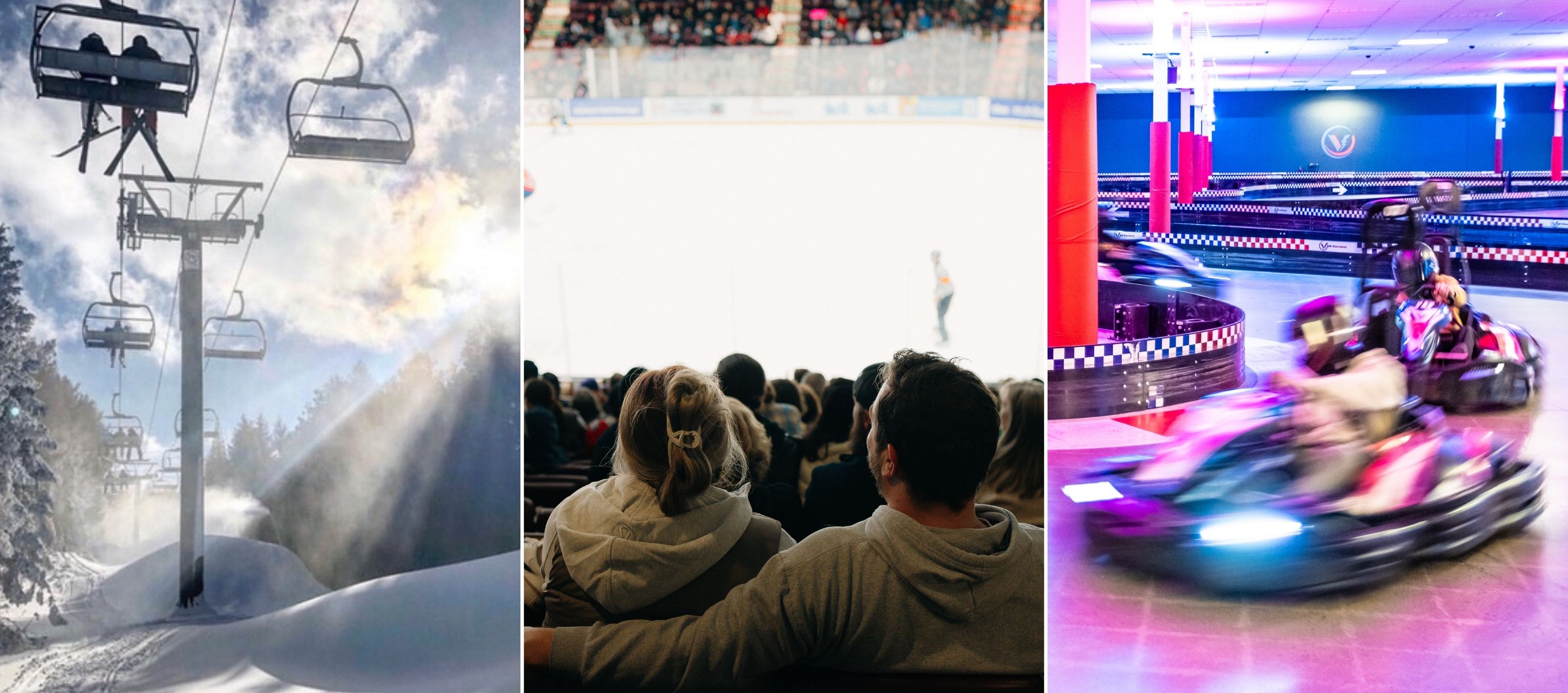 Indoor and outdoor attractions at local businesses in Durham Region, Ontario, Canada