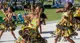 Dancers in motion at the Emancipation Day event